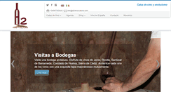 Desktop Screenshot of a2vinoycultura.com